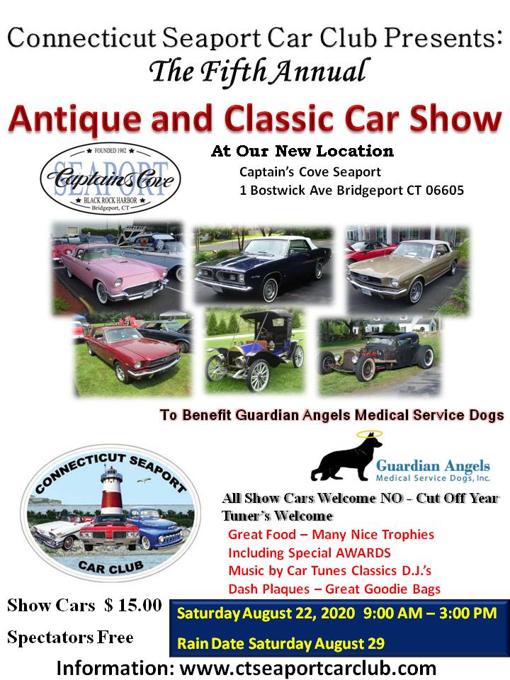 Connecticut Seaport Car Club Connecticut Local Area Car Shows
